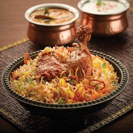 hyderabadi dum chicken biryani